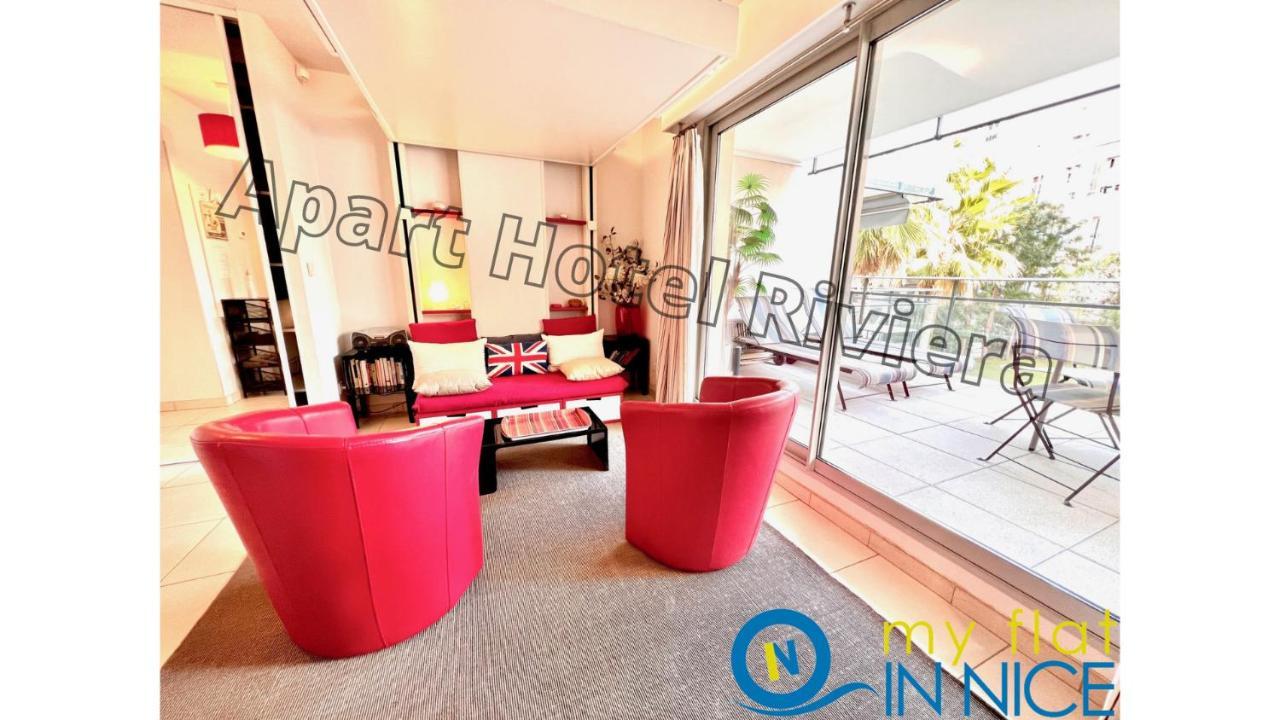 Aparthotel Riviera - Coeur Nice - Grand Superieur Studio Ac - Incroyable Terrasse - Garden View - Terrasse Jardin Pastorelli 1 Exteriör bild